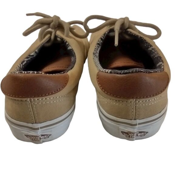 Vans C&L era 59 Tan Khaki Sneakers Unisex Men's Size 7 or Women's Size 8.5 - Picture 5 of 9